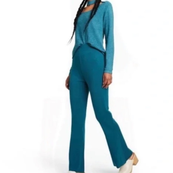 Victor Glemaud Pants - Victor Glemaud x Target Teal High-rise Flare Sweater Pants NWT Various sizes